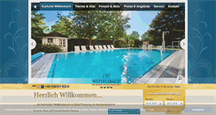 Desktop Screenshot of kurhotel-wittelsbach.de